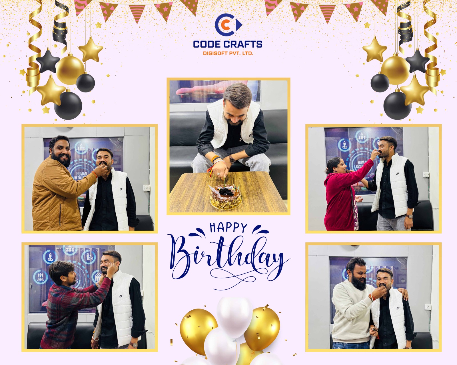 Birthday Celebration Of Our Accountant